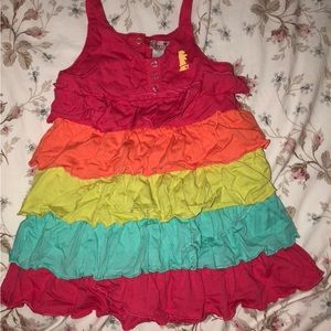 Juicy tiered toddler summer dress